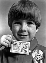 boy with card